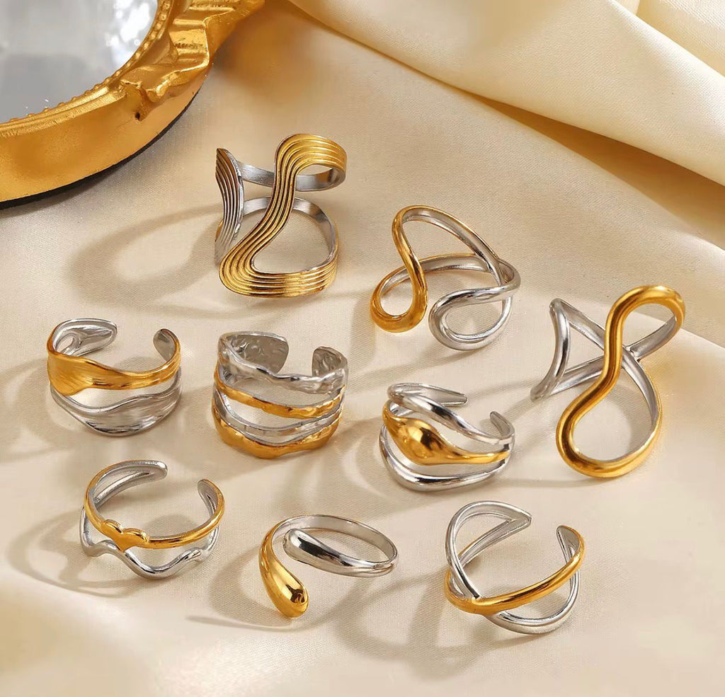 Anillos vintage de alta gama  18K