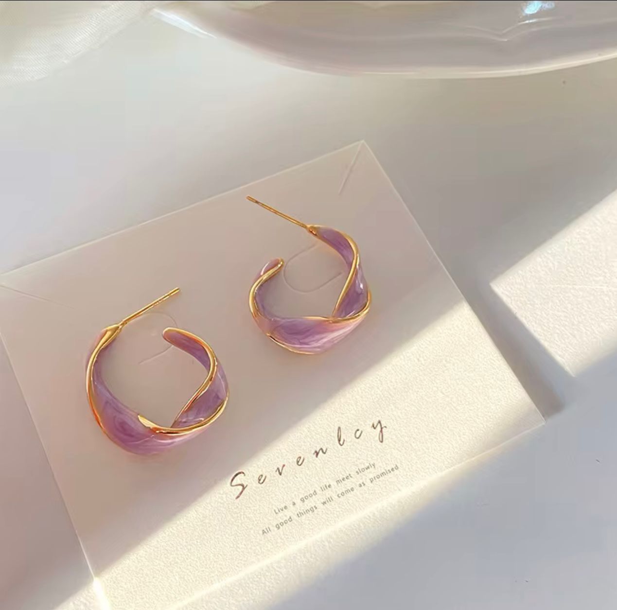 Pendientes de Aro Franceses